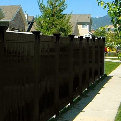 Lattice Top Privacy Fence preview 1